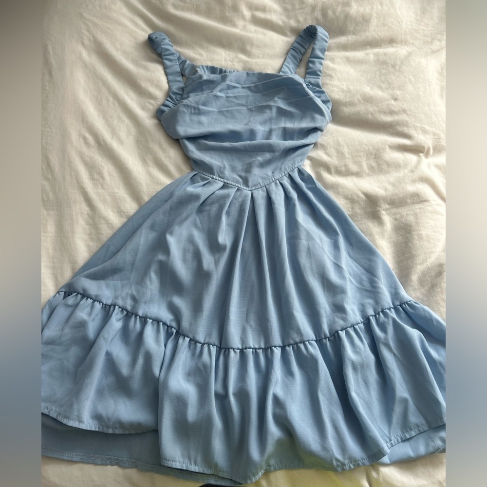 SHEIN blue dress